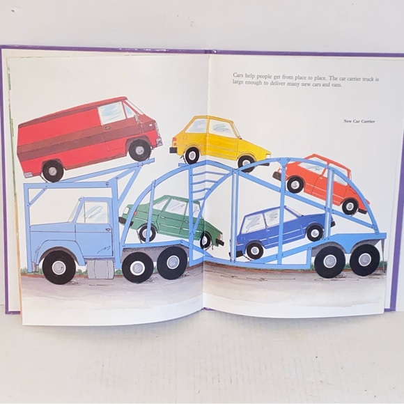 Vintage 1985 Cars and Trucks by Karen Rissing Hardcover 1st Printing - Picture 10 of 12